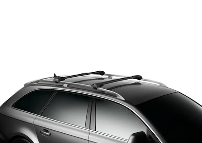 Barres de toit Thule WingBar Edge Black Nissan Primera (W11) 5-dr Estate avec barres de toit (hagus) 98-01