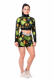 Blouson Nebbia High-energy crop jacket 564 jungle green