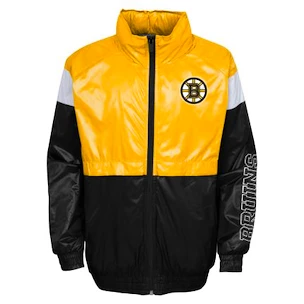 Blouson pour enfant Outerstuff  GOAL LINE STANCE FZ WINDBREAKE BOSTON BRUINS