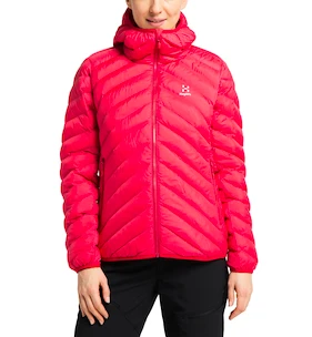 Blouson pour femme Haglöfs  Sarna Mimic hood W červená, M M