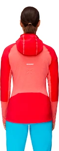 Blouson pour femme Mammut  Eiswand Advanced ML Hooded Jacket Barberry/Azalea M