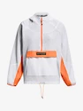 Blouson pour femme Under Armour  Rush Woven Anorak-WHT