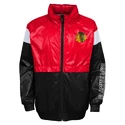 Blouson pour garçon Outerstuff  GOAL LINE STANCE FZ WINDBREAKE CHICAGO BLACKHAWKS