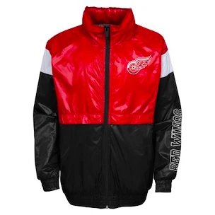 Blouson pour garçon Outerstuff  GOAL LINE STANCE FZ WINDBREAKE DETROIT RED WINGS