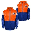 Blouson pour garçon Outerstuff  GOAL LINE STANCE FZ WINDBREAKE NEW YORK ISLANDERS