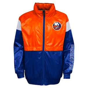 Blouson pour garçon Outerstuff  GOAL LINE STANCE FZ WINDBREAKE NEW YORK ISLANDERS