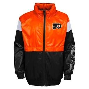 Blouson pour garçon Outerstuff  GOAL LINE STANCE FZ WINDBREAKE PHILADELPHIA FLYERS