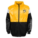 Blouson pour garçon Outerstuff  GOAL LINE STANCE FZ WINDBREAKE PITTSBURGH PENGUINS