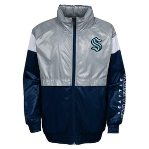 Blouson pour garçon Outerstuff  GOAL LINE STANCE FZ WINDBREAKE SEATTLE KRAKEN