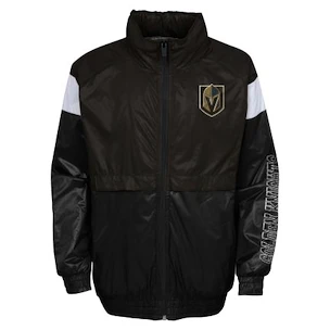 Blouson pour garçon Outerstuff  GOAL LINE STANCE FZ WINDBREAKE VEGAS GOLDEN KNIGHTS