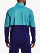 Blouson pour homme Under Armour  PIQUE TRACK JACKET-BLU