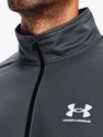 Blouson pour homme Under Armour  PIQUE TRACK JACKET-GRY