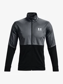 Blouson pour homme Under Armour PIQUE TRACK JACKET-GRY