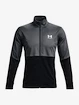 Blouson pour homme Under Armour  PIQUE TRACK JACKET-GRY XS