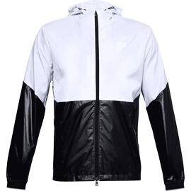 Blouson pour homme Under Armour Recover Legacy Windbreakr white