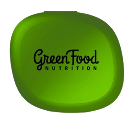 Boîte de gélules et de comprimés GreenFood Pillbox green