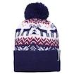 Bonnet CCM Holiday Pom Knit B Navy Senior