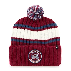 Bonnet d'hiver 47 Brand NHL Colorado Avalanche Plateau ’47 CUFF KNIT