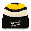 Bonnet d'hiver 47 Brand  NHL Pittsburgh Penguins Clubhouse Jennings ’47 CUFF KNIT