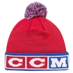 Bonnet d'hiver CCM  FLAG POM KNIT TEAM  CZECH Multiple Team Color