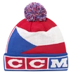 Bonnet d'hiver CCM  FLAG POM KNIT TEAM  CZECH Multiple Team Color