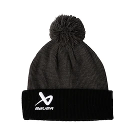 Bonnet de ski Bauer 2Tone Knit Pom Black/Grey