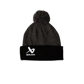 Bonnet de ski Bauer 2Tone Knit Pom Black/Grey Youth