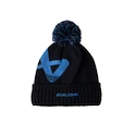 Bonnet de ski Bauer  Intarsia Knit Pom Navy/Blue Youth