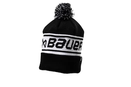 Bonnet de ski Bauer Team Ribbed Pom Black