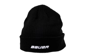 Bonnet de ski Bauer Team Ribbed Toque Black Senior