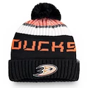 Bonnet Fanatics  Pro Rinkside Goalie Beanie Pom Knit NHL Anaheim Ducks   OS