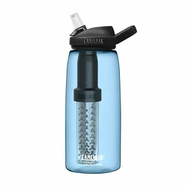 Bouteille Camelbak Eddy+ 1l LifeStraw True Blue