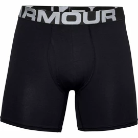 Caleçons pour homme Under Armour Charged Cotton 6" 3 Pack black