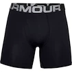 Caleçons pour homme Under Armour  Charged Cotton 6" 3 Pack black S