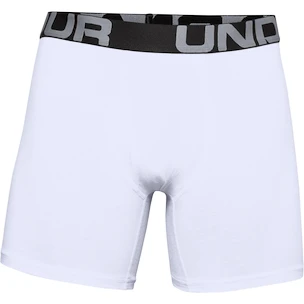 Caleçons pour homme Under Armour  Charged Cotton 6" 3 Pack white Dynamic XS