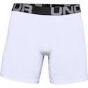 Caleçons pour homme Under Armour  Charged Cotton 6" 3 Pack white Dynamic XS