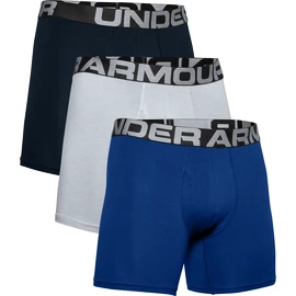 Caleçons pour homme Under Armour Charged Cotton 6in 3 Pack-BLU