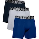 Caleçons pour homme Under Armour  Charged Cotton 6in 3 Pack-BLU S