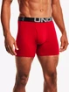 Caleçons pour homme Under Armour  Charged Cotton 6in 3 Pack-RED