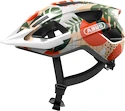 Casque de cyclisme Abus Aduro 3.0 Led Orange Palm