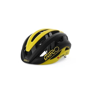 Casque de cyclisme Giro Aries  Spherical Mat Black/Yellow Visma