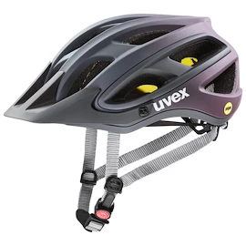 Casque de cyclisme Uvex Unbound Mips Anthracite Plum Mat