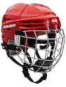 Casque de hockey Bauer RE-AKT 100 Combo Red Youth