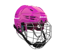 Casque de hockey Bauer RE-AKT 55 Combo Pink Senior