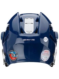 Casque de hockey Bauer RE-AKT 75 Blue Senior S