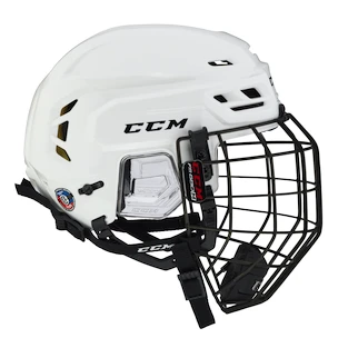 Casque de hockey CCM Tacks 310 Combo White Senior