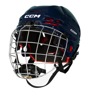 Casque de hockey CCM Tacks 70 Combo Navy Junior