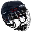 Casque de hockey CCM Tacks 70 Combo Navy Youth