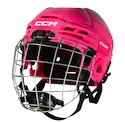 Casque de hockey CCM Tacks 70 Combo Pink Junior