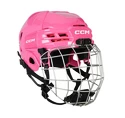 Casque de hockey CCM Tacks 70 Combo Pink Youth